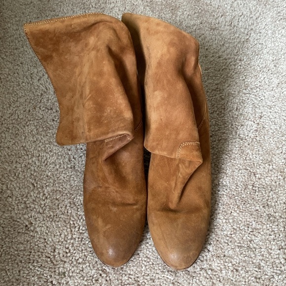Free People Dakota Heeled Suede Midi Boot - Picture 7 of 9
